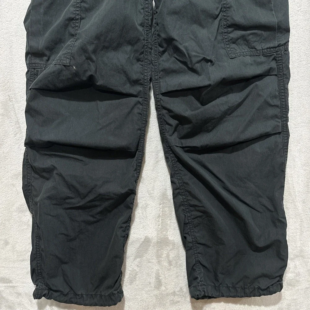 TNA Surplus Division Parachute Cargo Pants Women's‎ 2XS Elastic Waist Wide Leg